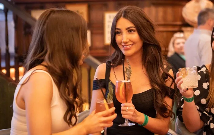 girls with drinks