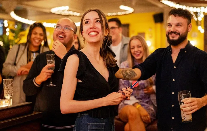 people smiling