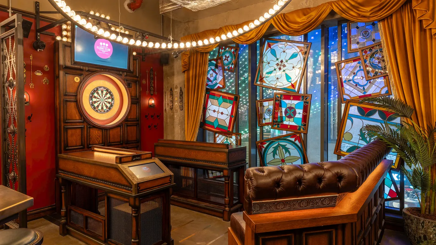 Flight Club Edinburgh oche