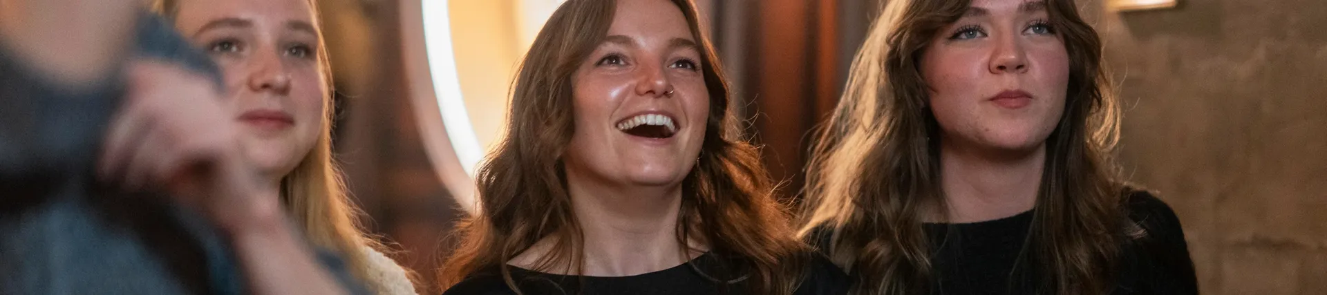 girl smiling