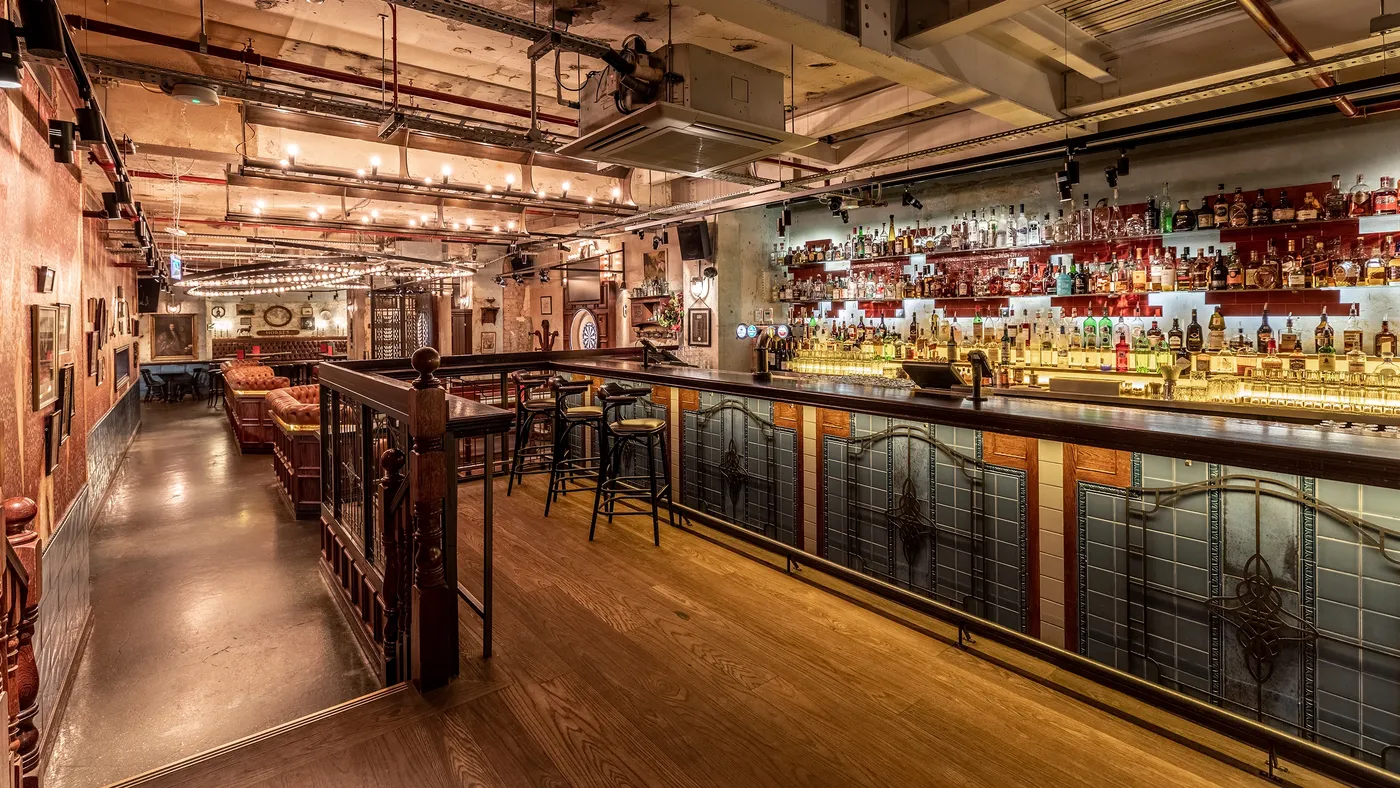 Flight Club Shoreditch interior